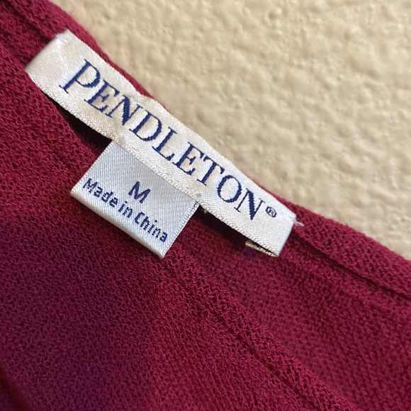 Pendleton Vneck tank top size medium - Picture 2 of 4